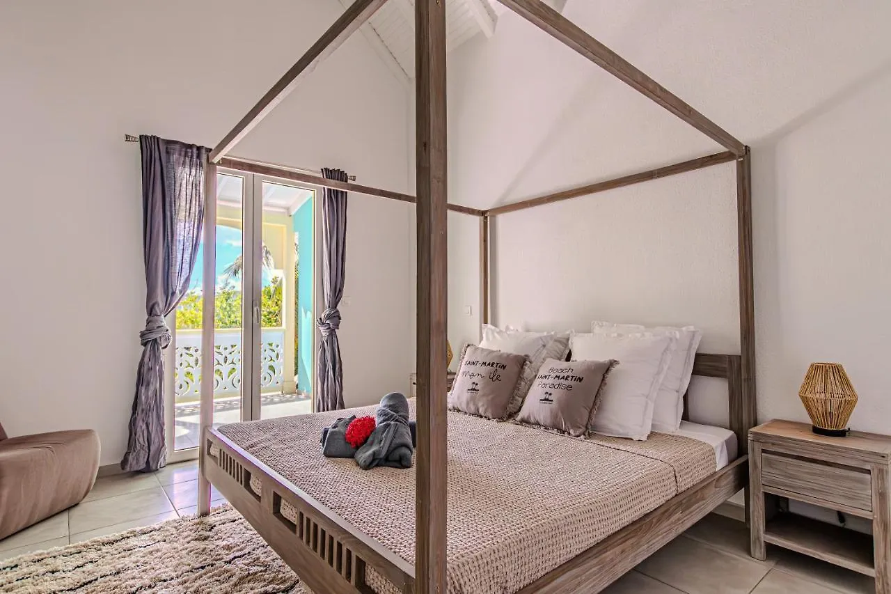 Plage Baie Orientale - Villa 6P Piscine Privee Sint Maarten/Saint Martin