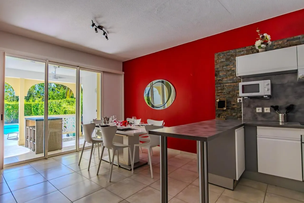 Plage Baie Orientale - Villa 6P Piscine Privee 0*, Orient Bay